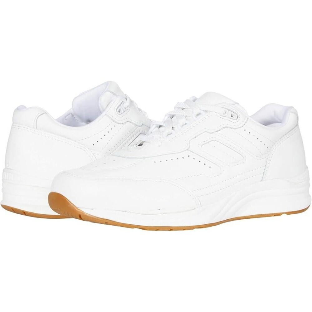 SAS Journey II Sneakers Men's Chalk White Leather Lace Up Athletic Shoes ZOGG669